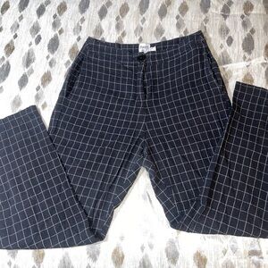 Princess Polly black plaid pants